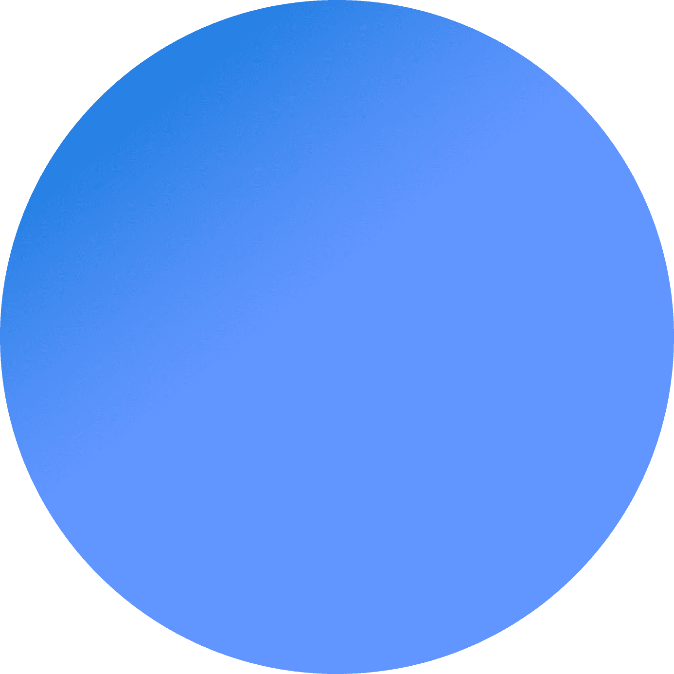 Blue shape
